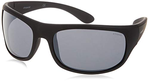 Polaroid 07886, Occhiali Da Sole Unisex - Adulto, Nero (003/Ex Matt Black), 66