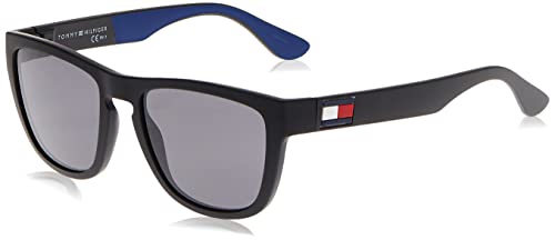 Tommy Hilfiger Th 1557/S Sunglasses, 003 Matte Black, 54 Men'S