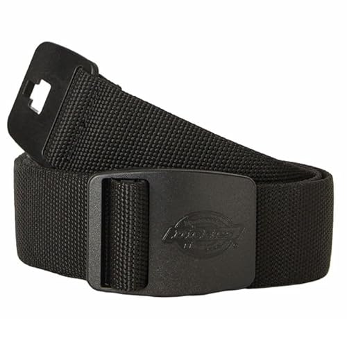 Dickies Unisex - Adulto, Cintura In Tessuto Con Logo In Rilievo, Nero, Os