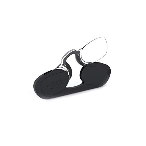 Nooz - Occhiali Da Lettura Senza Aste - Diottria +1 - Binocolo Per Uomo E Donna - Custodia Molto Compatta. L'Essenziale Per I Presbiti - Rettangolare