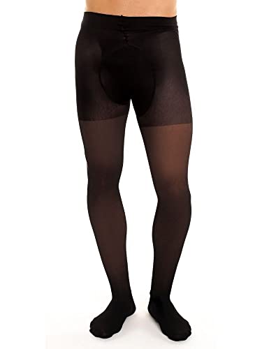 Glamory Support 70 Collant Di Sostegno Da Uomo, 70 Den, Nero, Xxl Große Größen Men'S