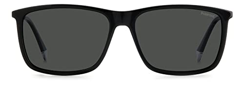 Polaroid Pld 4130/S/X Sunglasses, 807/M9 Black, 59 Men'S