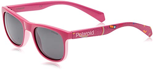 Polaroid Pld 8035/S Occhiali, Fuchsia, 45 Unisex-Bambini E Ragazzi