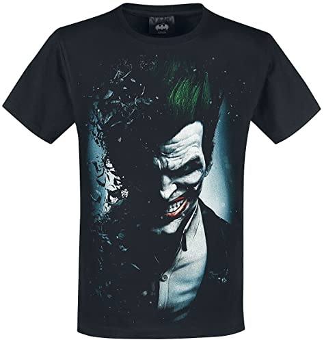 Spiral - Joker - Arkham Origins - T-Shirt Nera Regular Per Uomo - M