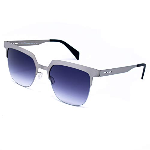 Italia Independent 0503-075-075 Occhiali Da Sole, Argento (Plateado), 52.0 Unisex-Adulto