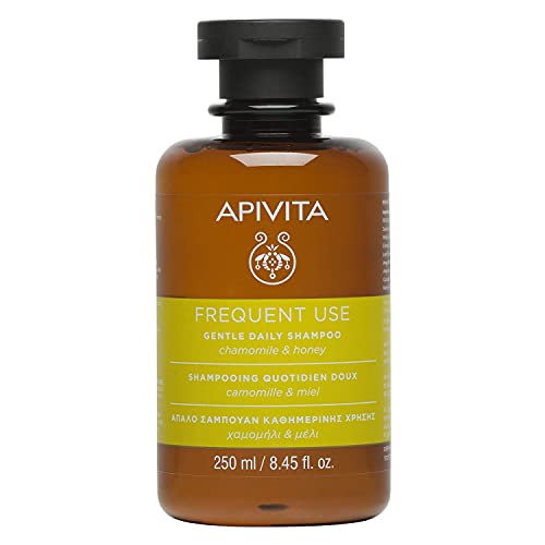 Apivita, Gentle Daily Shampoo With Chamomile & Honey, 250 Ml. Occhiali, Yellow, Taglia Unica Donna