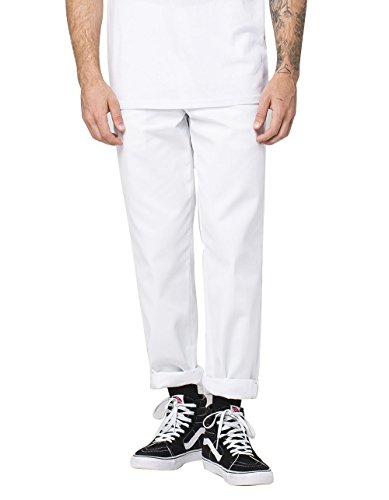 Dickies Original 874 Work Pant, Pantaloni Uomo, Bianco, 32W / 32L