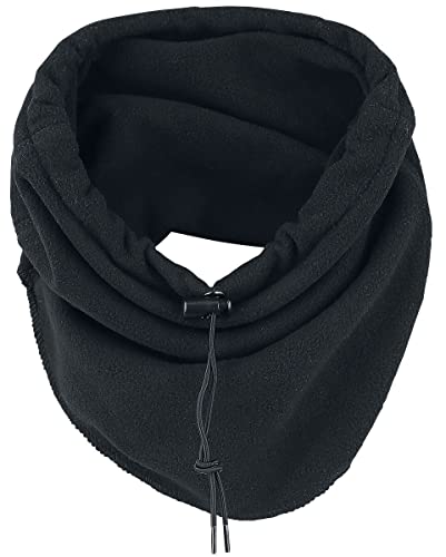 Urban Classics Ghetta Per Collo In Pile Polare Sciarpa, Nero (# 7), Taglia Unica Unisex-Adulto