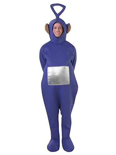 Rubie'S- Tinky Winky Teletubbies Costume Da Adulto, Tinta Unita, Colore Blue, Std, 880868