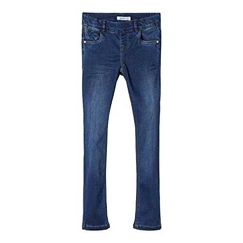 Name It Nkfpolly Skinny Dnm Legging 1182-To Noos, Jeans Bambine E Ragazze, Blu (Dark Blue Denim), 164