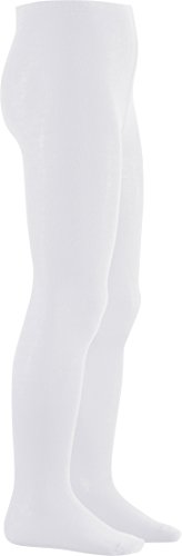 Playshoes Collant, Collant Unisex - Bambini E Ragazzi, Bianco, 62/68