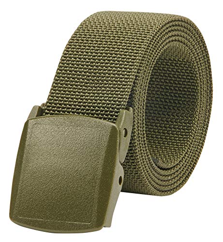 Brandit Brandit Belt, Fast Closure, Cintura Uomo, Verde (Olive), Max 130 Cm