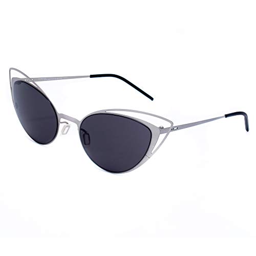 Italia Independent 0218-075-075 Occhiali Da Sole, Argento (Plateado), 52.0 Donna