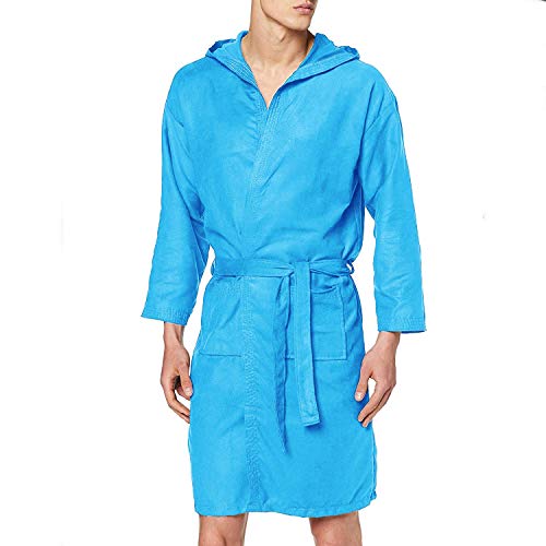 Petti - Accappatoio, Accappatoio Microfibra, Accappatoio Uomo, Accappatoio Donna, Accappatoio Unisex, Accappatoio Con Tasche Cappuccio E Cintura