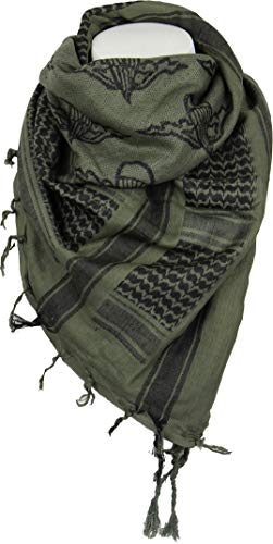 Mil-Tec Sciarpa Moda 12609301, Oliva/Nero, Taglia Unica Uomo