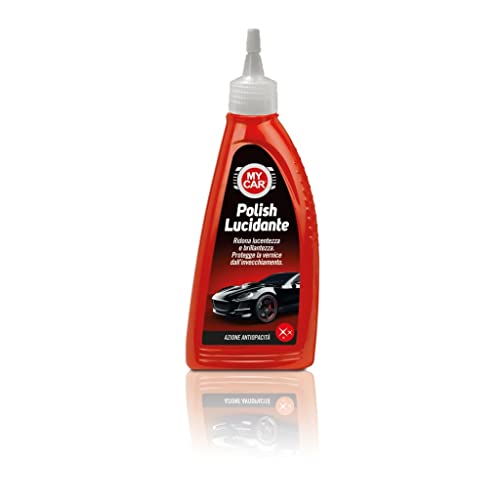 My Car Polish. Lucidante Antiopaco, Rinnova La Vernice, Ridona Lucentezza E Brillantezza, Protegge Dall'Invecchiamento, 250 Ml
