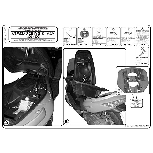 Givi Top Case Monolock Per Kymco X Citing 300I/500I (10)