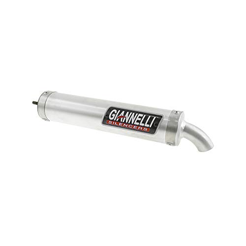 Giannelli Silenziatore Aprilia Rx'99/04 - Mx 50 '02/04 Omologato Euro 1 - Euro 2 Cee E13 0246 Corpo In Alluminio (V.A.)