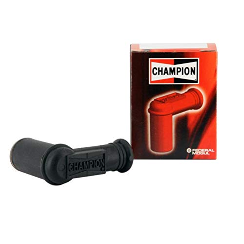 Champion Cappuccio Candela 90° Senza Resistore, Innesto Terminale M4 (Cappucci Candela) / 90° Spark Plug Boot Without Resistor, M4 Connection (Spark P