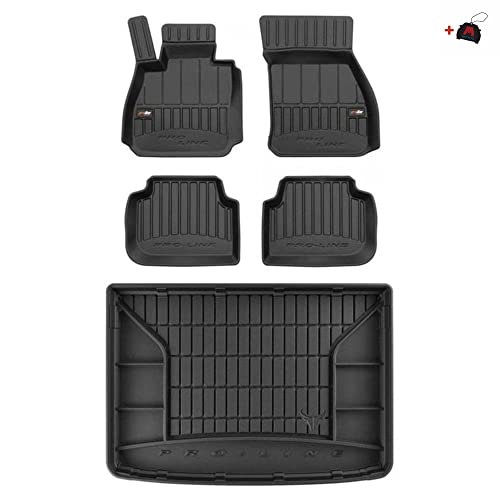 Set Di Tappetini In Gomma E Tappetini Per Il Bagagliaio Per Mini Clubman Ii Dal 2015 Migliorare Il Comfort Di Viaggio Con Tappetino Antiscivolo Auto 3