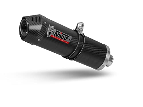 Mivv Scarico Per Benelli Leoncino 500 2017 > 2022 Oval Carbon With Carbon Cap