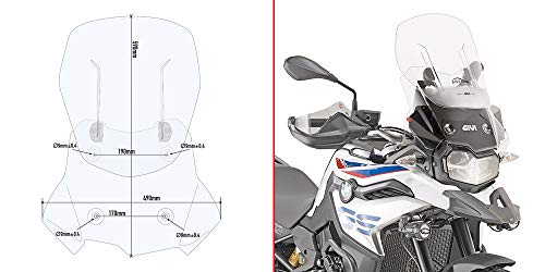 Givi Schermo Bmw F850Gs Trasparente 2018 F850Gs 202