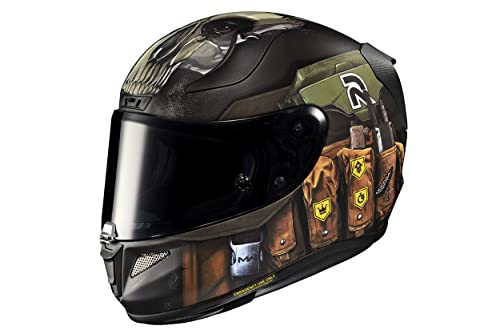 Hjc Helmets Casco Integral Moto Rpha11 Ghost Call Of Duty, M, Mc34Sf