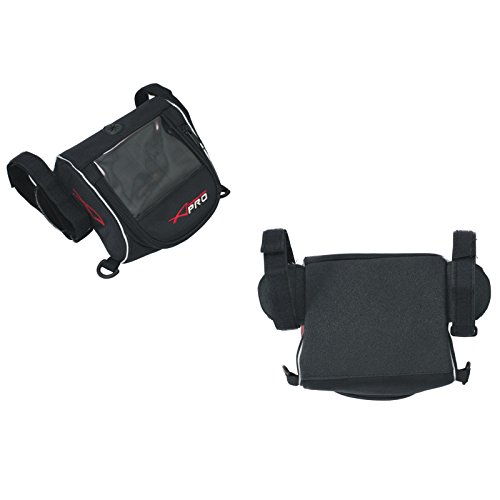 A-Pro Gps Impermeabile Navihalter Borsa Navigation Sanguigna Moto Nero