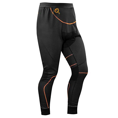 A-Pro Pantaloni Termico Sottotuta Moto Intimo Tecnico Invernale Wind Stopper Uomo L