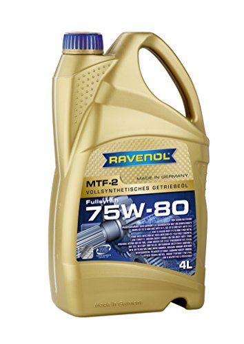 Ravenol Mtf 2 Sae 75 W 80/Getriebeoel Vollsynthetisch, 4 Litri