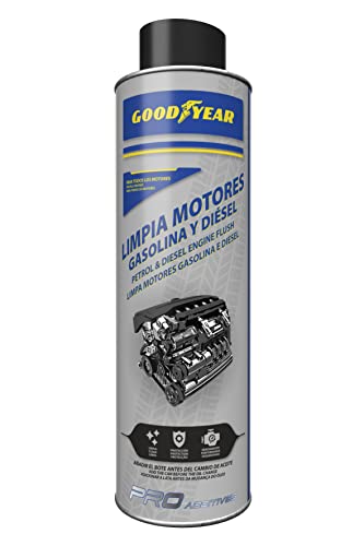 Goodyear Pro Additives Detergenti Per Motori A Benzina E Diesel Engine Flush, Additivo Per Olio Motore 300 Ml