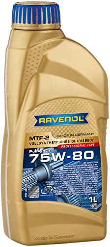 Ravenol Mtf-80 Api Gl4/Gl5 Completamente Sintetico Per Ingranaggi 2 Sae 75 W, 1L