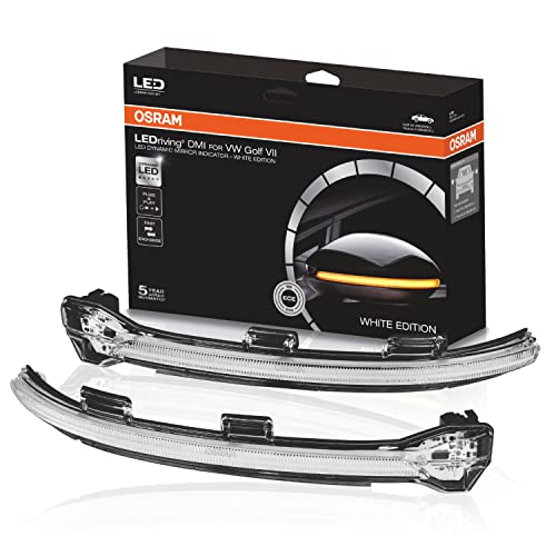 Osram Leddmi 5G0 Wt S Ledriving Indicatore Di Direzione Led Completamente Dinamico - Bianco Edition, Set Di 2