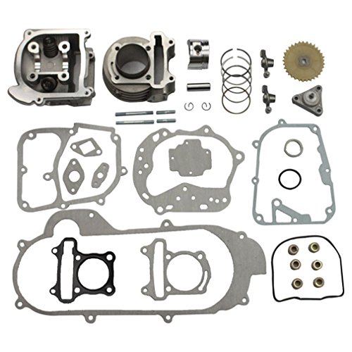 Goofit 50Mm Big Bore Kit Prestazione Aggiornamento Sostituzione Per Gy6 50Cc 100Cc 139Qmb Corsa Scooter