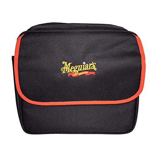 Meguiar'S St015 Black Detailing Kit Bag, Borsa Nera Porta Kit Detailing