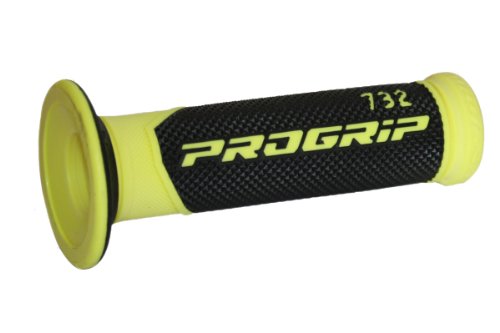 Progrip Manopole Scooter 732-299 - Doppia Densità - Giallo F./Nero