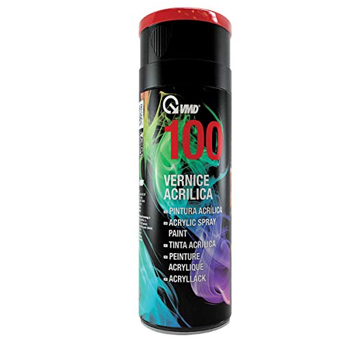 Vmd Bomboletta Vernice Acrilica Carrozzeria Auto 400 Ml Ral 7021 Grigio Telaio