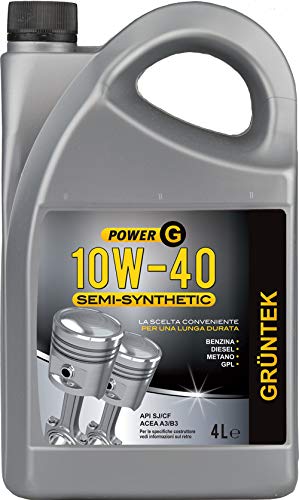 Gruntek 8869 Olio Power G 10W40 Semi-Syntetic 4L