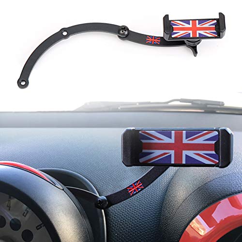Supporto Telefono Pieghevole Invisibile 360 ° Rotante Per Auto Supporto Gps Per Mini Cooper R55 R56 R57 R60 R61 (Mini R)