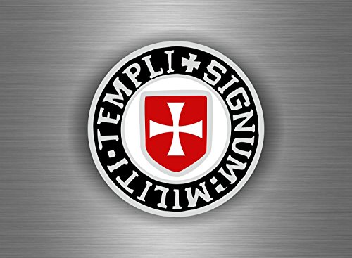 Adesivi Ordine Malta Templare Con La Crusader Z Crociate Knights Templar