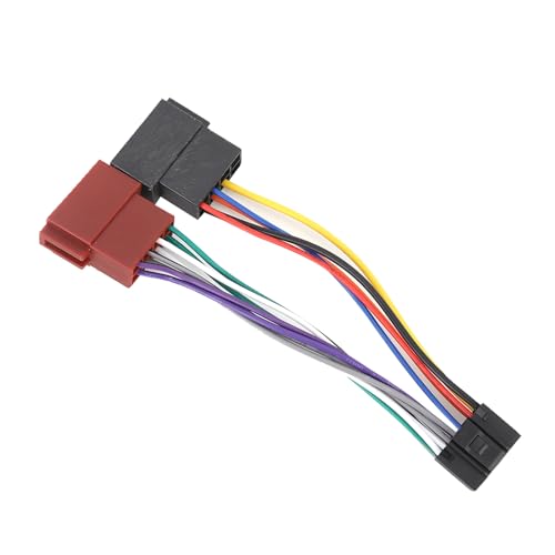 16 Pin Iso Cavo Autoradio Cavo Cablaggio Cablaggio Adattatore Stereo Bus Iso Connettore Femmina Sostituzione Per Cablaggio Adattatore Sostituzione Per