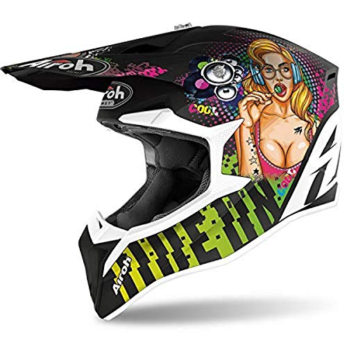 Airoh Wraap Youth Pin Up Matt Xxs