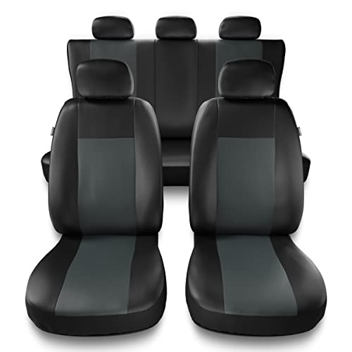 Mossa Coprisedili Compatibili Con Renault Megane I, Ii, Iii, Iv (1995-2019) - Fodere Sedili - Set Coprisedili Auto Universali - Cm-G