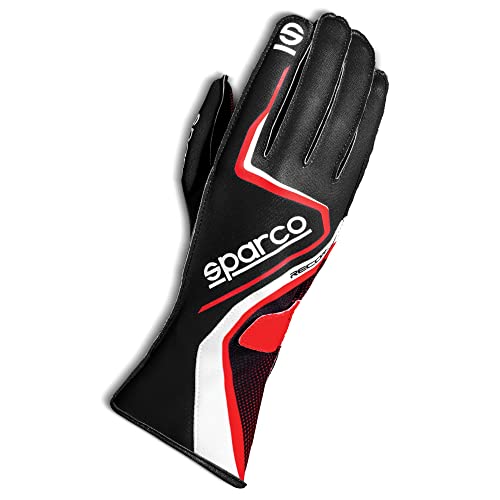 Sparco 00255508Nrrs Record 2020 Guanti Karting, Nero, 8