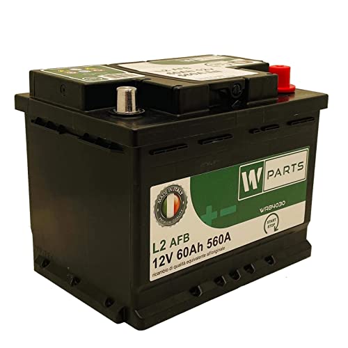 Batteria Auto 60 Ah Afb - 560A | Start & Stop | 242 X 175 X 190 | 60Ah | Efb
