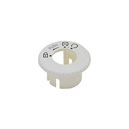 Replay Capuchon De Contacteur A Cle Scoot Pour Mbk 50 Booster 1990>2003, Stunt-Yamaha 50 Bws 1990>2003, Slider Blanc