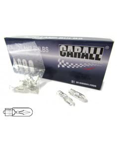 10 Pezzi Lampade Alogena 24V, Ricambio Lampada Per Camion (T5 W1,2W 24V 1,2W)