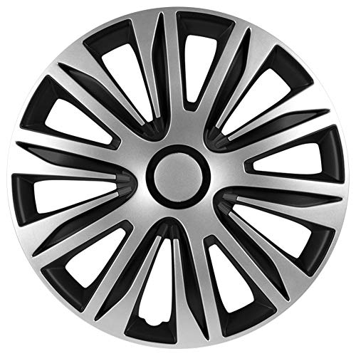Autostyle Pp 5206 Set Di 4 Copricerchi Nardo 16 Pollici Argento/Nero