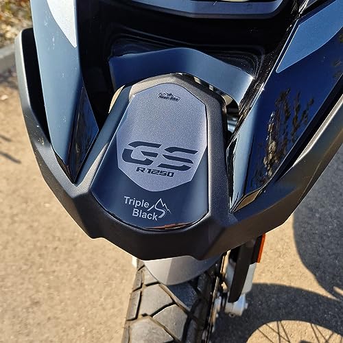 Resin Bike Adesivi Moto Compatibile Con Bmw R 1250 Gs Adventure Triple Black 2021-2023. Protezione Puntale Frontale Da Urti E Graffi. Adesivi Resinati