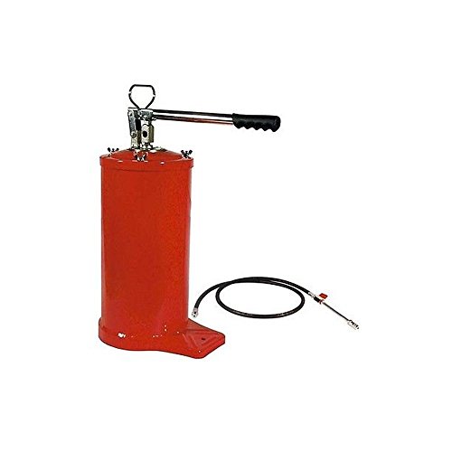 Bonezzi Ingrassatore A Barile 8Kg - Con Tubo E Testina Pompa Ingrassaggio Italy